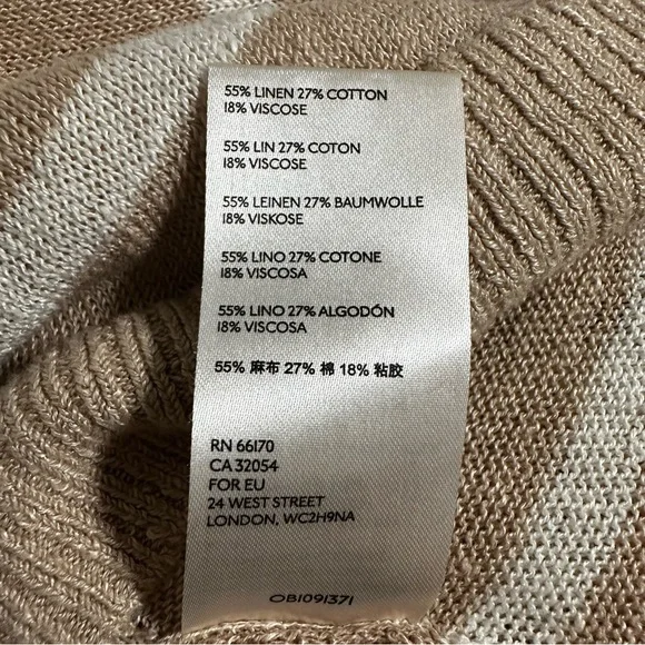 Free People Between the Lines Pullover Striped Knit Sweater - Picture 10 of 10